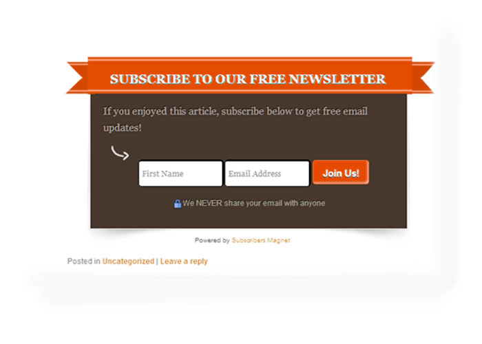 Add an Opt-in Form to Your Newsletter